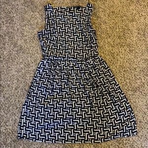 Sami and Dani black and white dress